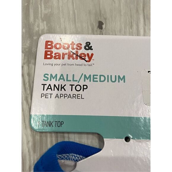 Boots & Barkley dog shirt tank top size S/M - Picture 4 of 8